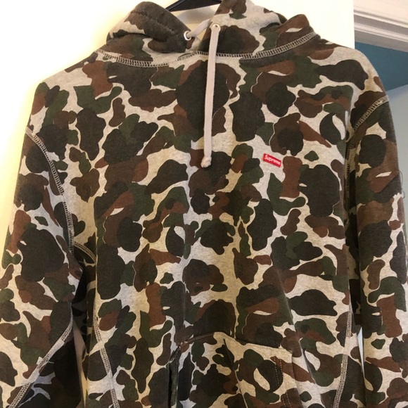 AUTHENTIC SUPREME CAMO HOODIE